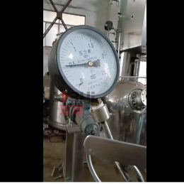 100L不銹鋼反應釜水壓試驗記錄